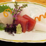 玄斎 - 造り～天然のヒラメ・本マグロ・剣先イカ