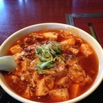 ドライブイン藤仙 - 麻婆麺 850円