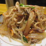 ビストロ 龍王 - セットのチャプチェもおいしい