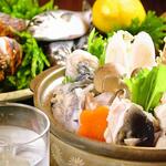 《Tecchiri Nabe Course》 8 dishes in total, winter only (November to March)