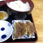 Ramenkouga - 餃子とライス