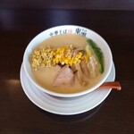 中華そば 東雲 - ごま味噌 鶏カレーミンチバージョン