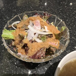 LUXURY BAR＆CAFE MILAS - このドレッシングうまいの