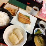 Tairyou - サワラ柚庵焼きとロールキャベツ定食　全景