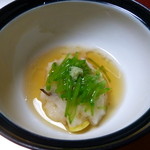 大喜庵 - ２０１２，１２　蕪、大根炊き合わせ