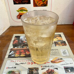 佐世保バーガー BigMan 京町本店 - 濃い角ハイボール 550円。