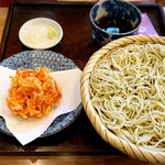 石碾蕎麦　おもだか - 桜海老の天ぷら　美味かった