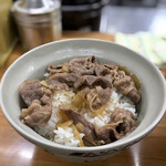 Matsuya - 牛丼セットの牛丼