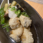 日本酒bar 桂 - 牡蛎の煮浸し？