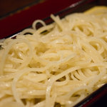 16430552 - 11月限定月変わりそば 木の実切り(くるみ)