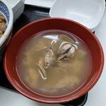 吉野家 - アサリの味噌汁