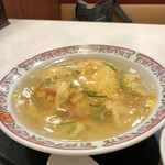 餃子の王将 - 天津飯 塩 餡だく！！！