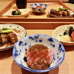 日本料理 永代 - 定食がスタートした。