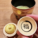 日本料理 永代 - 最中でした。満腹(*´▽｀*)