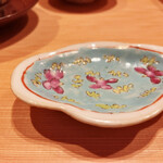 日本料理 永代 - レンゲ置きが可愛かった。