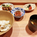 日本料理 永代 - じゃ、改めまして、いただきまーす。