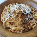 サイゼリヤ - ナスのミートソーススパゲティ