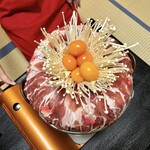 湯島 梅園 - 鴨鍋（醤油）