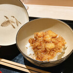 にい留 - 天丼　もちろん後味に残らない衣