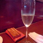 タベルナ デッレ・ トレ・ルマーケ - やべっほとんど飲んじゃった。。このシャンパーニュ美味しかった！泡もきれいね。