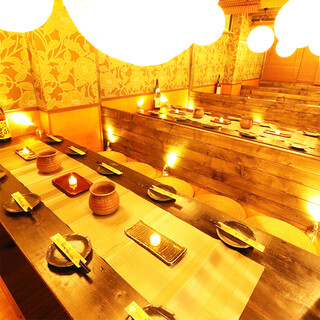 reserved banquets available for up to 50 people! A large banquet in an atmospheric Japanese-style space♪