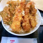 天丼屋 ふくすけ - 特上天丼(大盛り)