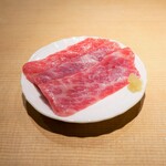 東麻布 天本 - 『いわし鯨の尾の身』