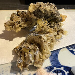 圭蔵 - 伯耆舞茸の天ぷら