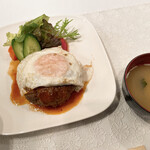 洋食 ヨコオ - ハンバーグステーキ