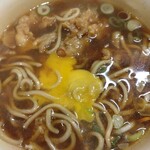 一〇そば - たまごにくぐらせます