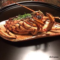 日本料理 新茶家 - 伊勢海老の鬼殻焼
