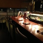 庵狐 - １階カウンター