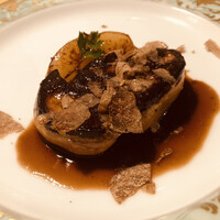 麤皮 - フォアグラのソテー　白トリュフたっぷり