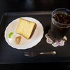 Kominka Kafe Yashiro - 米粉シフォンケーキ＆アイスコーヒー