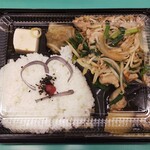 中華太朗 - 【テイクアウト】600円弁当（肉ニラ炒め）