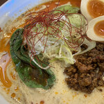 麺や 真登 - 濃厚坦々麺　赤