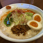 麺や 真登 - 濃厚坦々麺　赤