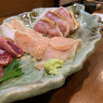 地鶏と地酒 和雅家 - 砂肝、ササミ、もも