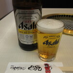 Yakiniku Suteji Shouen - 瓶ビール 中瓶 580円