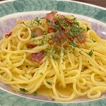 鎌倉パスタ - ローストしたベーコンのペペロンチーノ