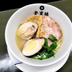 らぁめん登里勝 - はまぐりラーメン