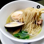 らぁめん登里勝 - はまぐりラーメン