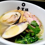 らぁめん登里勝 - はまぐりラーメン