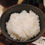 とんかつ けい太 - ゆめぴりかの新米ご飯