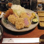 とんかつ けい太 - 六白黒豚の特上フィレ膳