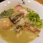 Ramen 辻 - 牡蠣と鶏の白湯らぁめん