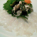 北新地平八 - 天然河豚コースのてっさ