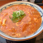 丸亀製麺 - トマたまカレーうどん