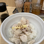 銀座 篝 - 鶏チャーシューバターご飯380円