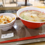 スガキヤ - 料理写真:特製ラーメン ミニソフトセット